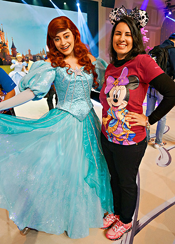 Meeting Ariel at Disneyland Paris