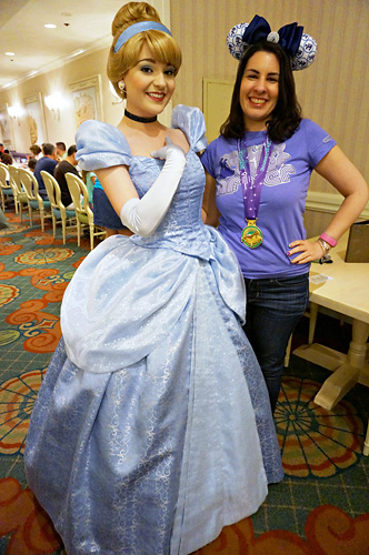 Meeting Cinderella at 1900 Park Fare at Disney World