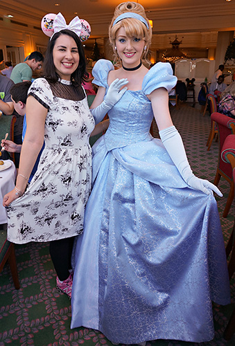 Meeting Cinderella at Disneyland Paris