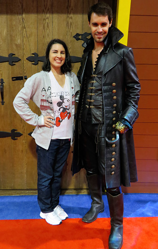 Meeting Captain Hook at D23 Expo