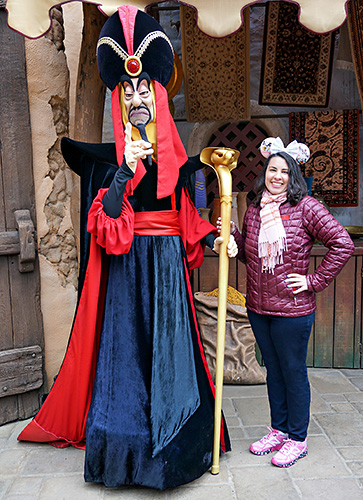 Meeting Jafar at Disneyland Paris