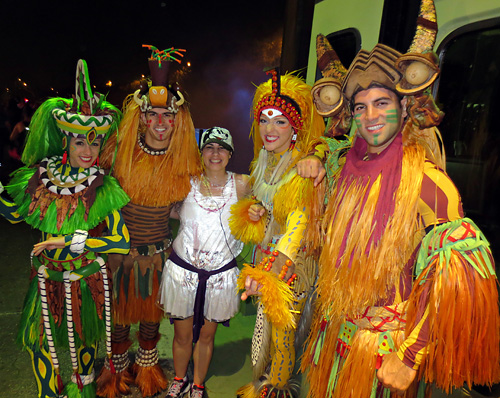 Meeting Festival of the Lion King Cast at Disney World