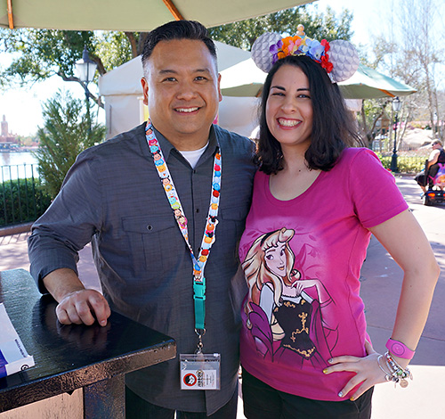 Meeting Jerrod Maruyama at Disney World