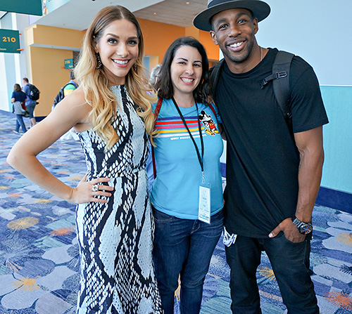 Meeting Twitch and Allison Holker at D23 Expo