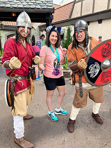 Meeting Vikings at Disney World
