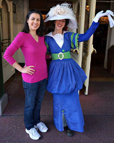 Meeting Beatrice Starr at Disney World