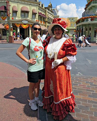Meeting Victoria Trumpetto at Disney World