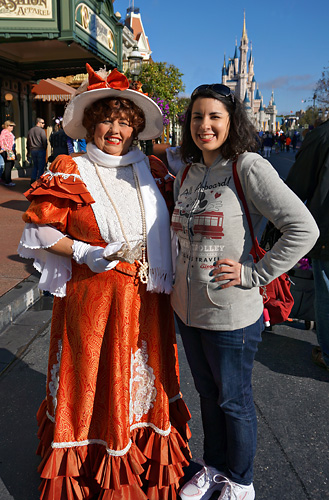 Meeting Victoria Trumpetto at Disney World