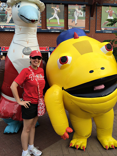 Philadelphia Zoo - Meet the Phillie Phanatic, his friends from the  Galapagos Gang, and Phillies Ballgirls on Saturday, September 1 at  Philadelphia Zoo! The fun begins at 11:00 a.m. on Impala Plaza