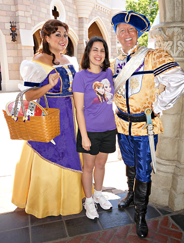 Meeting Royal Majesty Makers at Disney World