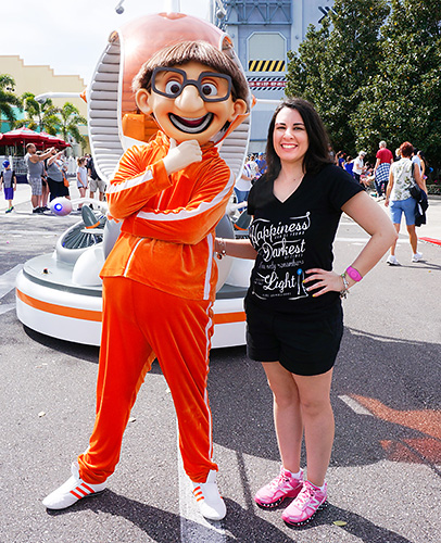 Meeting Vector at Universal Studios