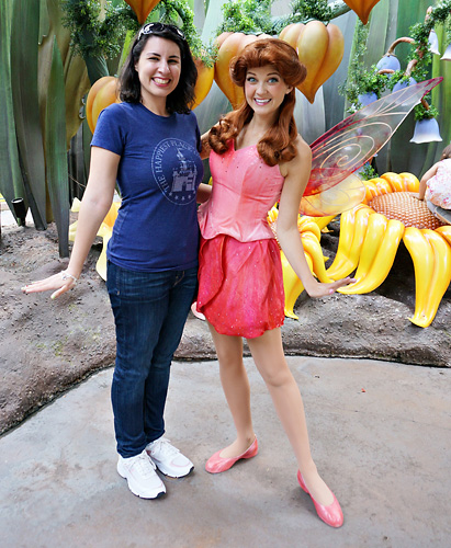Meeting Rosetta at Disneyland