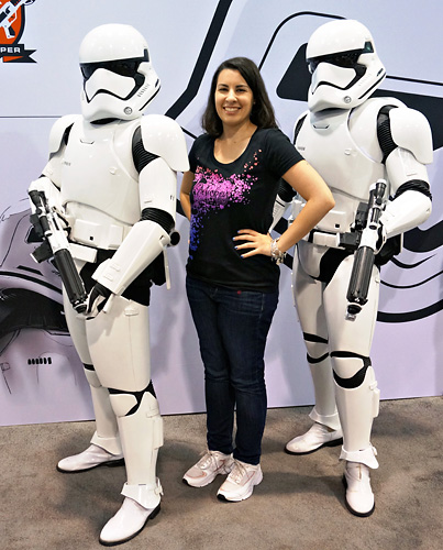 Meeting First Order Strormtroopers at D23 Expo