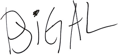 Big Al Autograph at Disneyland