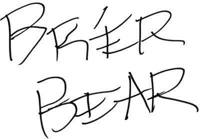 Br'er Bear Autograph at Disney World