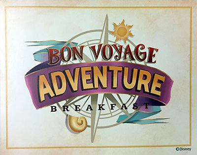 Bon Voyage Breakfast at Trattoria al Forno Autograph Card at Disney World