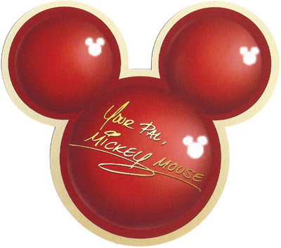 Mickey Mouse Autograph at Disney World