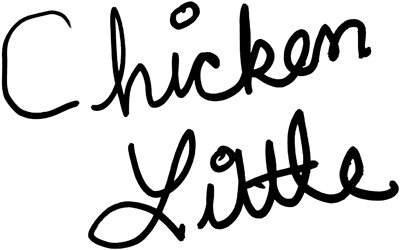 Chicken Little Autograph at Disneyland