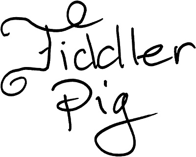 Fiddler Pig Autograph Card at Disney World