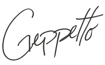 Geppetto Autograph at Disney World