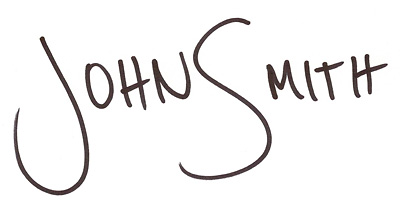 John Smith Autograph at Disney World