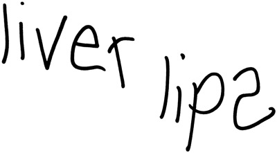 Liver Lips Autograph at Disneyland