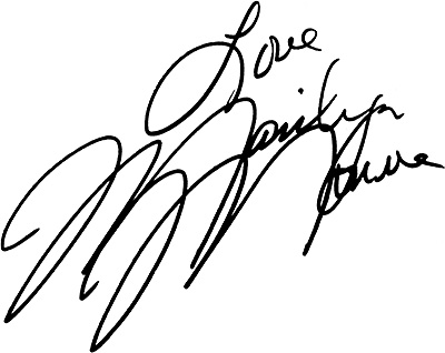 Marilyn Monroe Autograph at Universal Studios