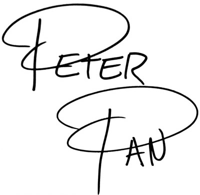 Peter Pan Autograph at Disney World